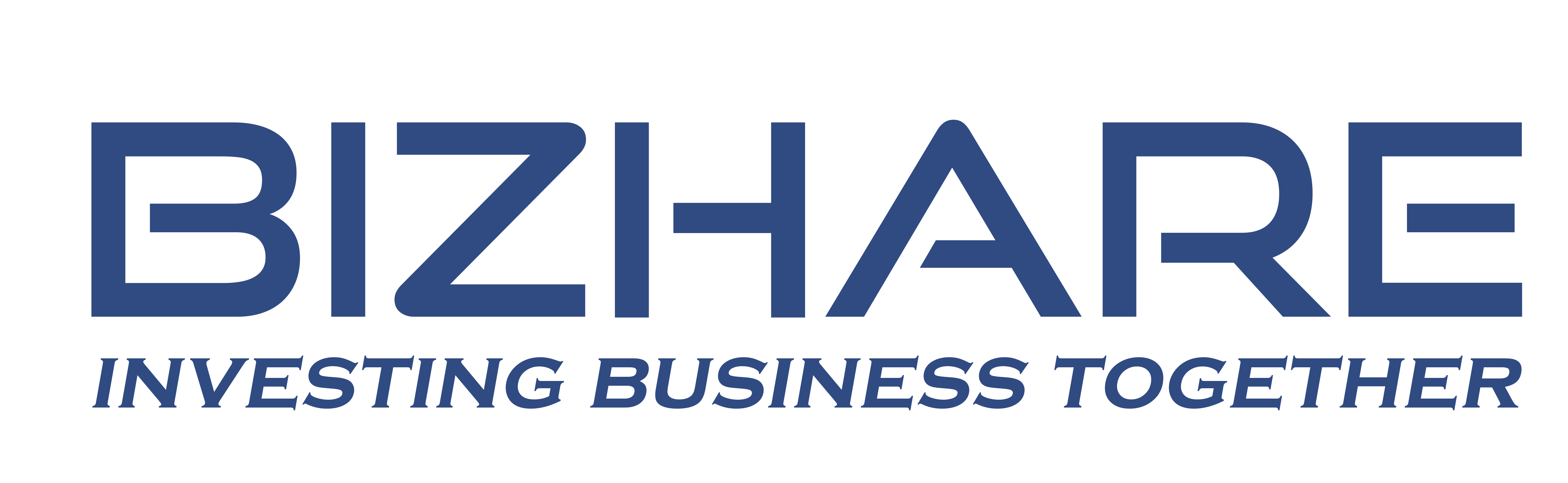 logo fix biru Bizhare (terbaru)